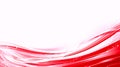 Dynamic Red and White Abstract Waves Background Royalty Free Stock Photo