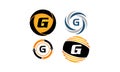 Dynamic Rotation Marketing G Distribution Set Royalty Free Stock Photo