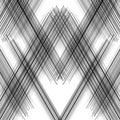 Dynamic sketchy ,edgy lines abstract pattern. Random, scattered lines