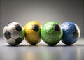 Dynamic Soccer Ball Loading Animation A 3D Luma Matte Design for Engaging User Interface Elements