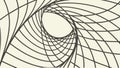 Dynamic Spiral Maze. Abstract Geometric Pattern and Complexity, vector design Generative AI Royalty Free Stock Photo