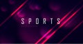 Dynamic sport background with clouds of dust and bright straight diagonal lines, presentation wallpaper