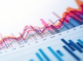 Dynamic Statistical Data Visualization Interactive Charts and Graphs for Insightful Data Interpretation and Royalty Free Stock Photo
