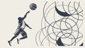 Dynamic Swirling Lines Abstract Pattern, Fluid Movement, vector design Generative AI Royalty Free Stock Photo