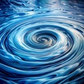 Dynamic Swirling Water in Motion Royalty Free Stock Photo