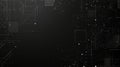 A dynamic, technological background featuring overlapping gray rectangles and diagonal lines in an abstract grayscale