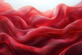 Flowing abstract red fabric with textured details and dynamic lighting effects Royalty Free Stock Photo