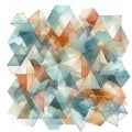 Dynamic Triangular Patterns Royalty Free Stock Photo