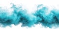 Dynamic turquoise watercolor splash for creative design and artistic expression