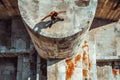 Urban Artistry: Abstract Patterns in Parkour Performances