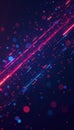 Dynamic vector lines creating vibrant tech background  connection  stream  bright Royalty Free Stock Photo