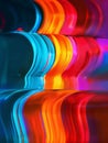 Dynamic Vibrancy: A Whirling Abstract Composition Capturing Vivid Motion and Colorful Dynamics Royalty Free Stock Photo