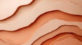 Dynamic and Vibrant Terra-Cotta Sandpaper Textures with a Modern Raked Graphic Design Surface Royalty Free Stock Photo