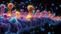 dynamic visualization dopamine release synaptic