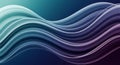 Dynamic Wavy Gradient Abstract Background Royalty Free Stock Photo
