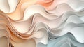 A dynamic, wavy gradient with colorful, fluid patterns and iridescent light reflections.
