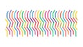 Dynamic Wavy Lines Pattern for Creative Visual Projects, vector design Generative AI Royalty Free Stock Photo