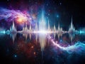 Dynamic White Audio Waveform Animation A Visually Stunning 4K Double Exposure Effect for Music Visualization
