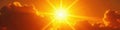 Dynamic yellow sun rays, exploding from center , starburst, explosion, gold