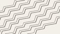 Dynamic Zigzag Line Pattern Vector Design, vector design Generative AI Royalty Free Stock Photo