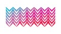 Dynamic Zigzag Pattern with Pink and Purple Gradients, vector design Generative AI Royalty Free Stock Photo
