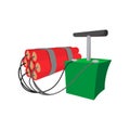 Dynamite cartoon icon Royalty Free Stock Photo