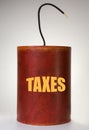 Dynamite Depicts Tax Danger-Version 2