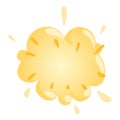 Dynamite explosion icon, isometric style Royalty Free Stock Photo