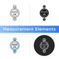 Dynamometer icon Royalty Free Stock Photo