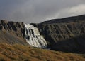 Dynjandi, also named Fjalfoss. Famous waterfall at the west coast of Iceland.