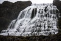 Dynjandi waterfall Royalty Free Stock Photo