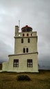 The Dyrholaey lighthouse near the Village Vik in Iceland