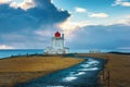 Dyrholaey lighthouse new Vik in Iceland