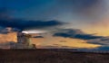 The DyrhÃÂ³laey Lighthouse Icelandic: DyrhÃÂ³laeyjarviti is a lighthouse located on the central south coast of Iceland