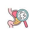 Dysbiosis olor line icon. Pictogram for web page, mobile app, promo.