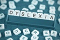 Dyslexia Royalty Free Stock Photo