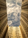 Dystopian Cityscape - Apartment Tower Photography