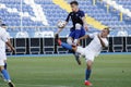 Dzenan Zajmovic at friendly match against Slavija - duel for the ball