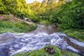 Dzhurynskyi Waterfall in Ukraine