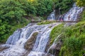 Dzhurynskyi Waterfall in Ukraine