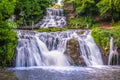 Dzhurynskyi Waterfall in Ukraine