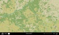 Dziatlava District, Belarus. Topographic Humanitarian Royalty Free Stock Photo