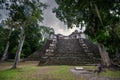 Dzibanche - archaeological site of the ancient Maya civilization, Mexico Royalty Free Stock Photo