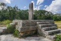 Dzibilchaltun, Yucatan, Mexico: Structure 12, a plain stela