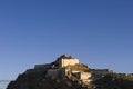 The Dzong in Tibet Royalty Free Stock Photo