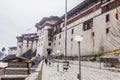 The dzong of Trongsa Royalty Free Stock Photo