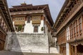 The dzong of Trongsa Royalty Free Stock Photo