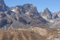 Dzongla village from Everest region Royalty Free Stock Photo