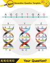 Biology, Heredity Combination, next generation question template