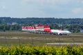 Swiss airplanes parked due to the pandemic